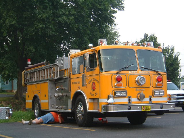 Engine 12-2 (Vehicle Retired) & Chief Engineer (Not Retired)